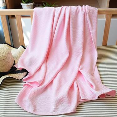 Imagem de Manta de Capa Seda Gelo Bambú Infantil Soneca Verão Classe A para Bebê Respirável Naturalmente com Sensação Fresca Absorve Suor Mantendo Pele Seca Sem Formaldeído Agente Fluorescente 0 Estimulação Mul