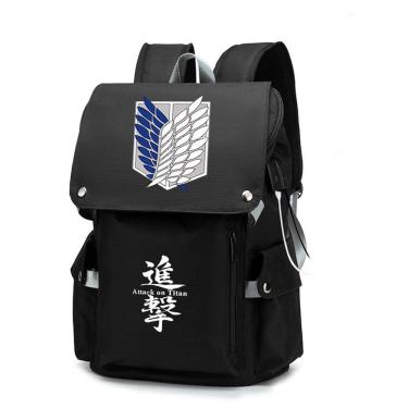 Imagem de Mochila escolar Attacks Ons Titans Levi para crianças