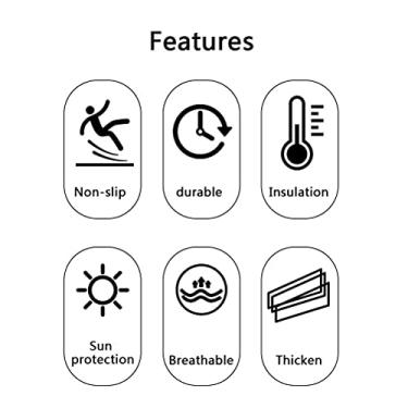Imagem de aqxreight Capa de Bicicleta Respirável Acolchoada para Equipamentos de Equitação Fluxo de Ar Muito Fácil 3 Bike Coverequipment (aqxreightmbor0qx89v-10289927)