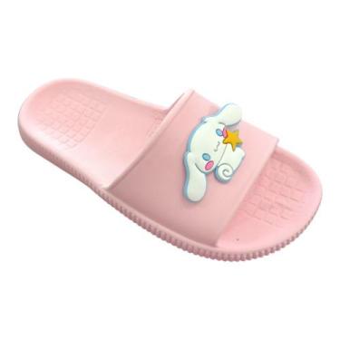 Imagem de Chinelo Slide Turminha K Desenho Infantil Confortável Menina 27 ao 40 