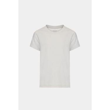 Imagem de Camiseta Aramis Básica Algodão Manga Curta Marfim-Masculino