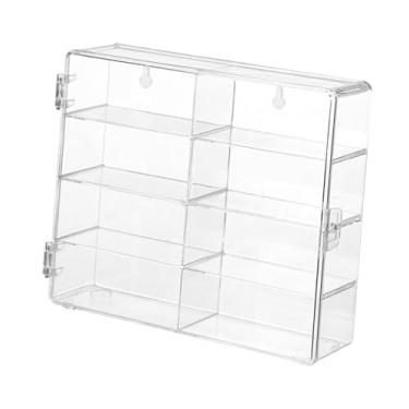 Imagem de Esquirla Vitrine para Exibição de Carrinhos de Brinquedo em Escala 1/64, Caixa Organizadora para Exibição de Carros Diecast em Escala 1:64, Prateleira para