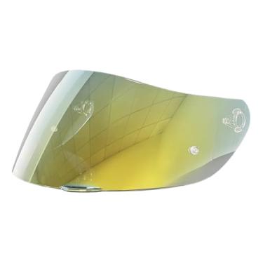 Imagem de BSTOP Protetor facial K1 com proteção UV para AGV K1, K1S, K3SV, K5, K5S viseira de para-brisa (Revo Clear Gold-Day and Night)