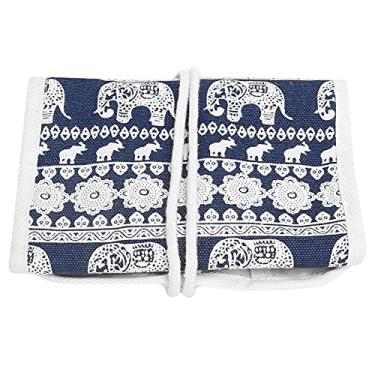 Imagem de Generic Estojo para Agulhas de tricô, Durável, Bolsa de Armazenamento de Ganchos de crochê para Organizador de Agulhas de tricô, Pano Oxford para Uso Doméstico, Armazenamento, etc. (Pano oxford)