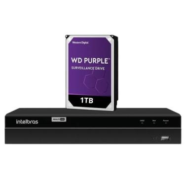 Imagem de Dvr mhdx 1216 com Hd 1 tb purple roxo intelbras