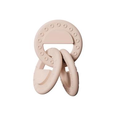 Imagem de Mordedor de Silicone Life com Textura, Livre de BPA, Material Premium Grau Alimentício, Design Ergonômico, Acessório Versátil e Elegante para o Conforto Diário da Criança