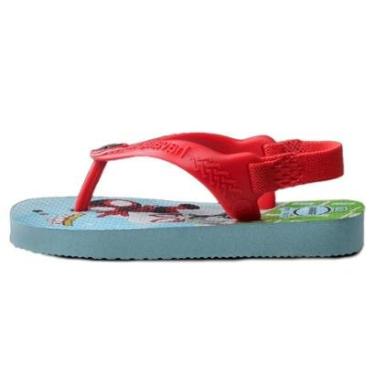Imagem de Chinelo Havaiana Baby Marvel Com Tira Segura - 7014231-Masculino