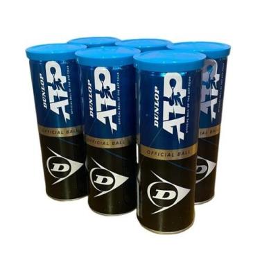 Imagem de Bola de Tênis Dunlop ATP Official Ball Premium - 6 Tubos