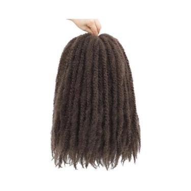 Imagem de Extensões De Cabelo Sintético Afro Kinky Marley Twist Para Tranças, 10