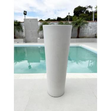 Imagem de Vaso de Planta Coluna Liso 68cm Polietileno Cores Decoração - - ROTOP