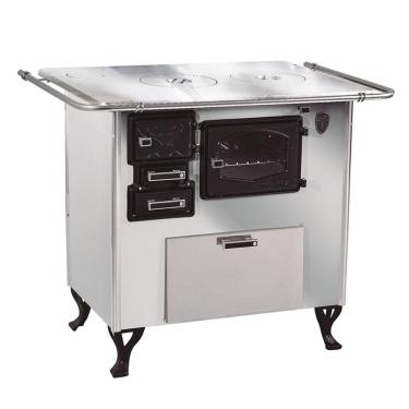 Imagem de Fogão A Lenha C Forninho Dir Inox Fornos Pinhal Alumínio N2