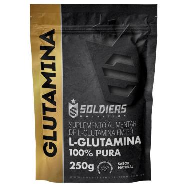 Imagem de L - Glutamina 250g - 100% Puro Importado - Soldiers Nutrition-Unissex