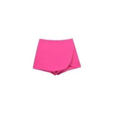 Imagem de Saia Assimétrica Feminina DUOPERI, Moda Simples, Chic, Elegante, Casua