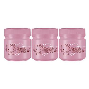 Imagem de Kit Mini Potes Organizadores Bob Esponja 150ml Infantil - Bandeirante,