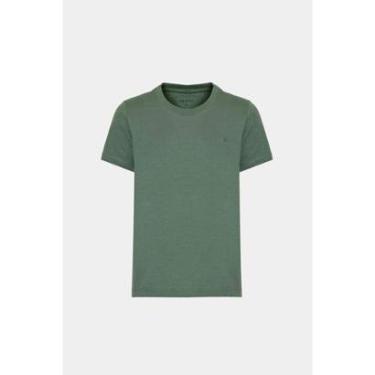 Imagem de Camiseta Aramis Tricot Algodão Manga Curta Bordado Selva-Masculino