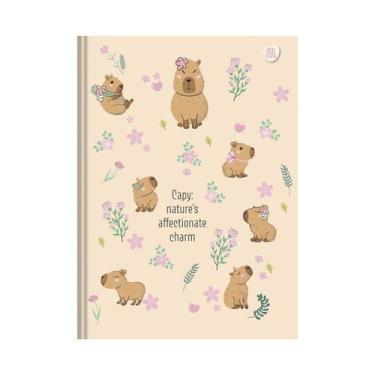 Imagem de Caderno Universitário Capa Dura Costurada 160 Folha Capivara - ANIMATI