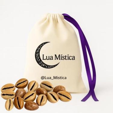 Imagem de Jogo De Búzios 16 Peças Com Manual Básico - Lua Mística Original