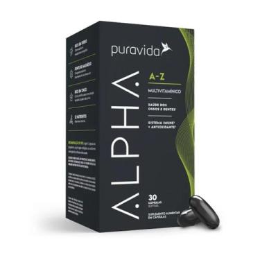 Imagem de Multivitamínico Alpha A-Z - Pura Vida 30 Cápsulas, 30 Capsulas