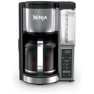 Imagem de Máquina de Café Ninja Fresh Brew Programável 14 Copos Jarra Vidro Estilos Clássico Rico Reservatório 2,07 L Lote Pequeno Atraso Brew Placa