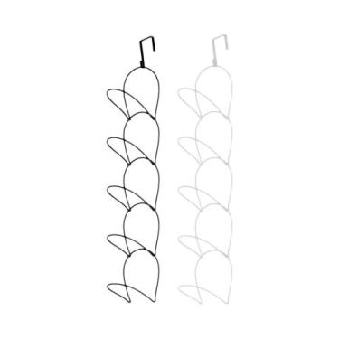 Imagem de Organizador De Perucas Com 10 Suportes Para Pendurar No Armário, Ideal