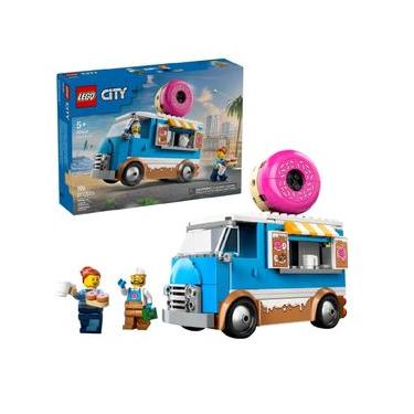 Imagem de CAMINHÃO DE DONUTS LEGO CITY 196 PEÇAS 60452