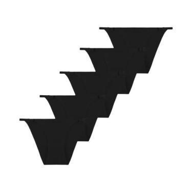 Imagem de Conjunto De Lingerie Feminina Sexy De Cintura Baixa Sem Costura 5 Peça