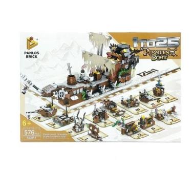 Imagem de Blocos de construção Lego Pirate Boat 12 em 1.576 peças - Lightbek Off