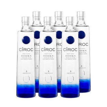 Imagem de Combo Vodka Cîroc 750ml - 6 Unidades