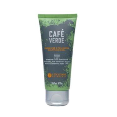 Imagem de Creme Pré e Pós-Barba LOccitane au Brésil Café Verde 100ML - LOCCITANE