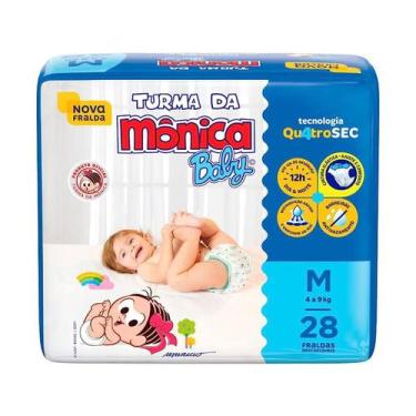 Imagem de Fralda Turma da Mônica Jumbo RN/36 - P/30 - M/ 28 - G/24 - XG/20 - XXG