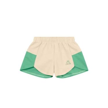 Imagem de Shorts infantil moletinho texturizado Brandili -Natural, Natural, 8
