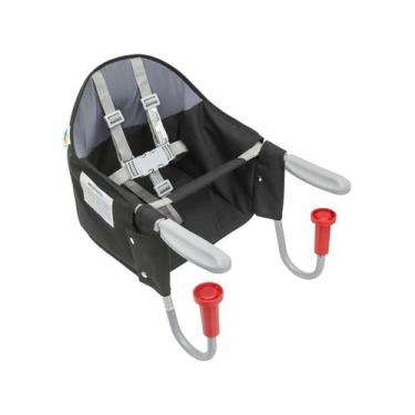 Imagem de Cadeira para Refeição Alimentação Portátil para Bebê Preta - Tutti Bab