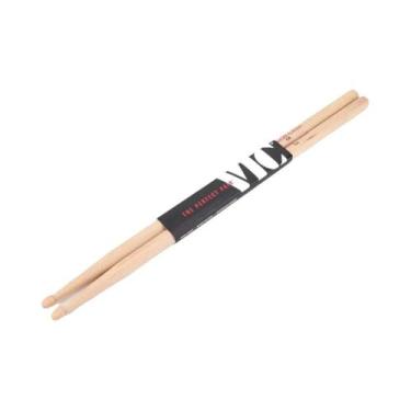 Imagem de Baquetas De Hickory Americano 5A 7A: Peso Consistente, Timbre Clássico