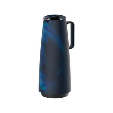 Imagem de Bule de Chá e Café de Plástico Azul 1L Tramontina Exata, 1L, Azul