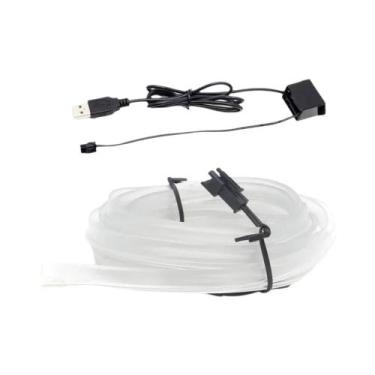 Imagem de Fita De Luz LED Neon EL Wire Rope Tube Strip 1M 2M 3M 5M Para Decoraçã