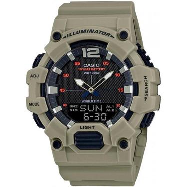 Imagem de Relógio Casio Digi/Ana HDC-700-3A3VDF - Verde Militar-Masculino