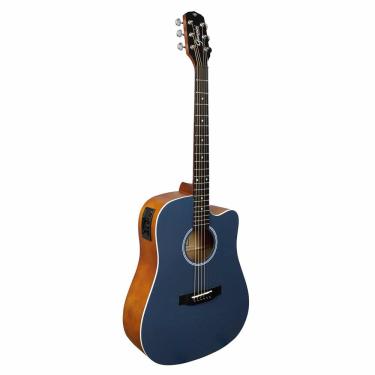 Imagem de Violão Eletroacústico Performance GDC-1 CEQ Color Top Blue (CTB) com Equalizador GS-3T Ativo 3 Bandas e Afinador Azul