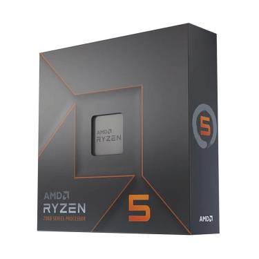 Imagem de Processador Ryzen 5 7600X Desktop 6 Núcleos 12 Threads 4.7GHZ Até 5.3GHZ Cache 38MB TDP 105W AMD