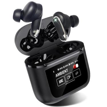 Imagem de Fones de ouvido sem fio Y12 Bluetooth 5.4 com ANC 40H Playtime IPX7 - 