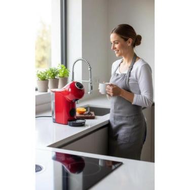 Imagem de 2x Cafeteira Vermelha: +30 Bebidas, 15 BAR, Controle Temp. - Congratul