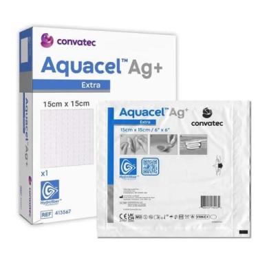 Imagem de Curativo Aquacel Extra 15 cm x 15 cm Convatec