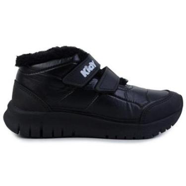 Imagem de Tênis Infantil Meninos Kidy Peluciado Ultra Flex Preto - 007-Masculino