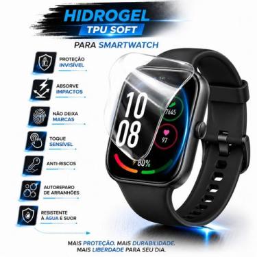 Imagem de Kit6 Película Hidrogel SmartWatch + Espátula Galaxy Fit Gear Modelo:Fi