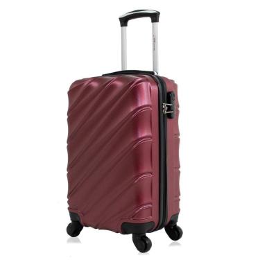 Imagem de Mala pequena de bordo 10kg Havana 4 Rodas Swiss Move Vinho-Unissex