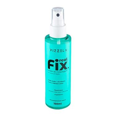 Imagem de Fixador De Maquiagem Real Fix Spray Longa Duração Acabamento Natural Vegano Original 150ml Vizzela