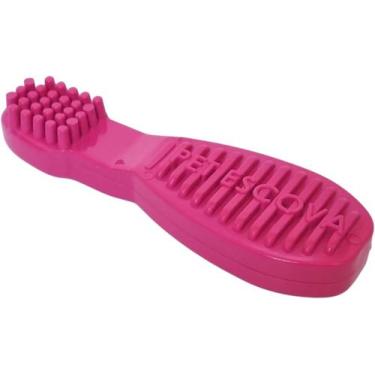 Imagem de Brinquedo Escova Dental Pet Games Para Cachorro Médio Rosa