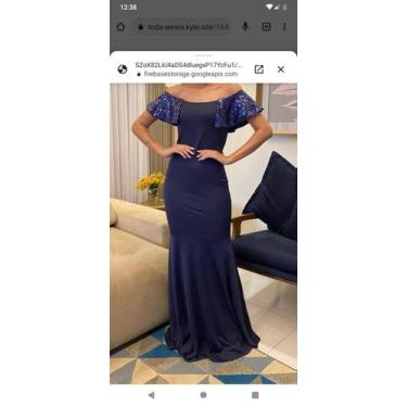 Imagem de Vestido adulto, de festa tamanho G - Rosa