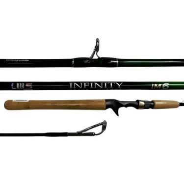 Imagem de Vara Pesca Carretilha Lumis Infinity Carbon IM6 Cast 6.0 1,83m 15-30Lb