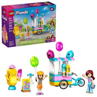 Imagem de Barraca de Sorvetes e Balões Lego Friends