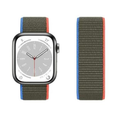 Imagem de Pulseira De Nylon Para Apple Watch Ultra Sport Pride 49mm 44mm 40mm 45